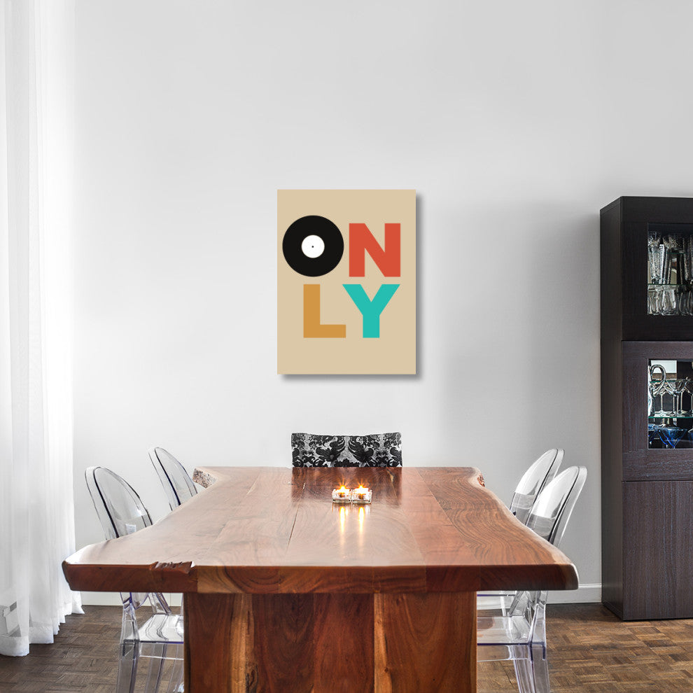 "Only Vinyl Poster 1" Fine Art Print