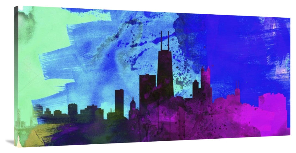 "Chicago City Skyline" Fine Art Print