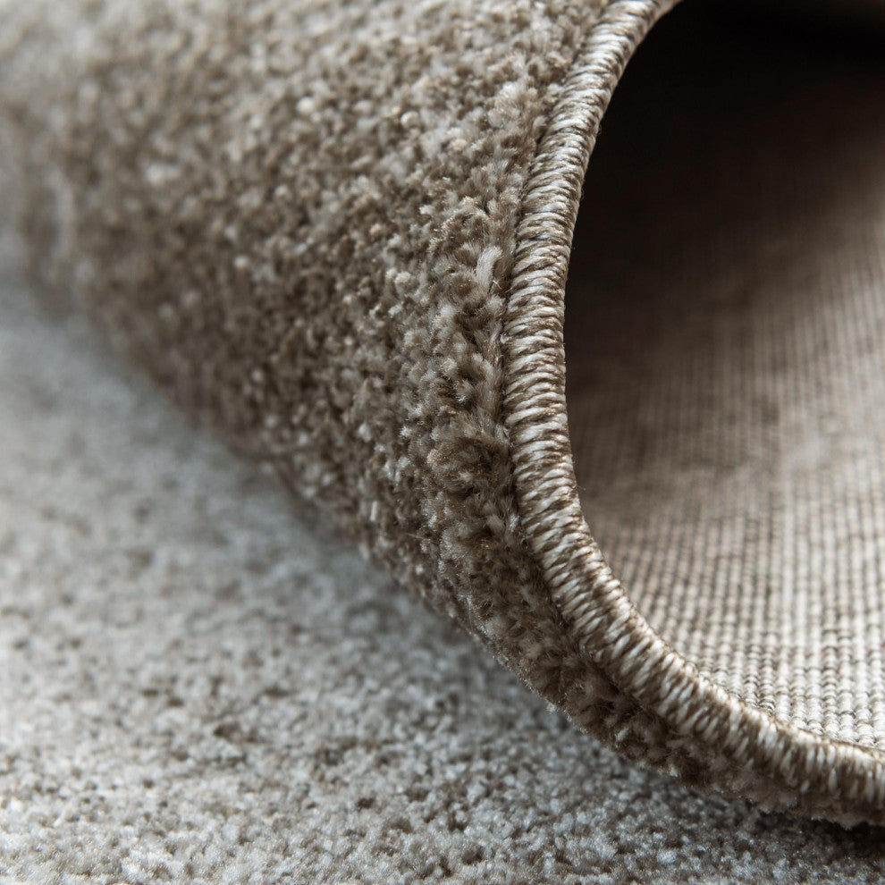 Rug Unique Loom Del Mar Light Gray Runner 2' 7 x 10' 0