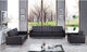 Modern Contemporary Living Room 3-Piece SetSofa Set Brown