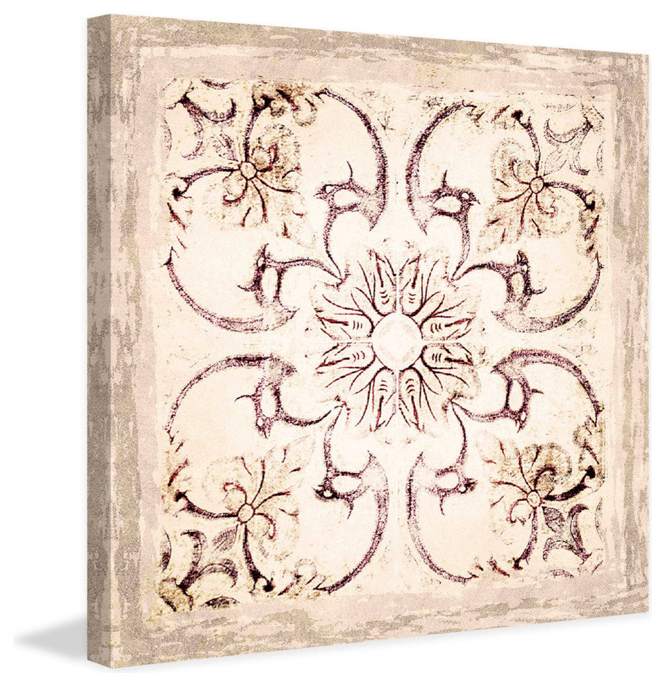 "Accent" Painting Print on Canvas by Irena Orlov