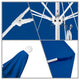11' Fiberglass Umbrella White, Pacifica, Pacific Blue, 11'