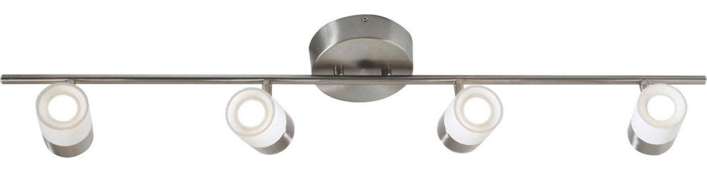 Gramercy LED Fixed Rail, Satin Nickel
