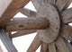 SamsGazebos 8-foot Craftsman Style Wood Water Wheel with Stand