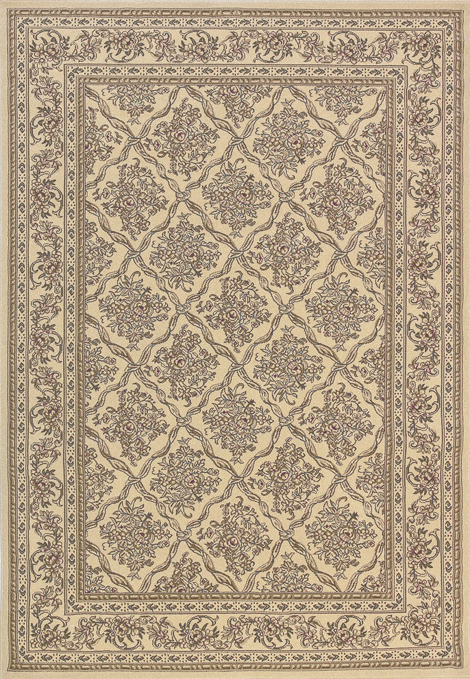 Legacy Ivory Rug, 5'3"x7'7"