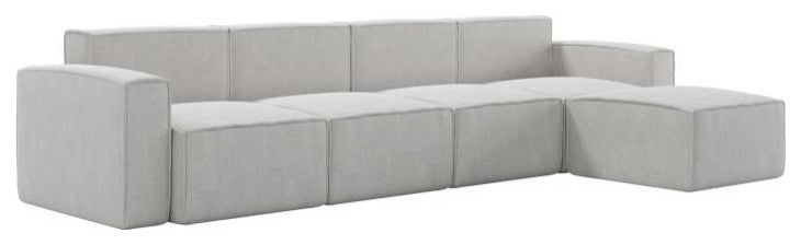 Bridgetown Luxury Modular Sectional Sofa, Cream