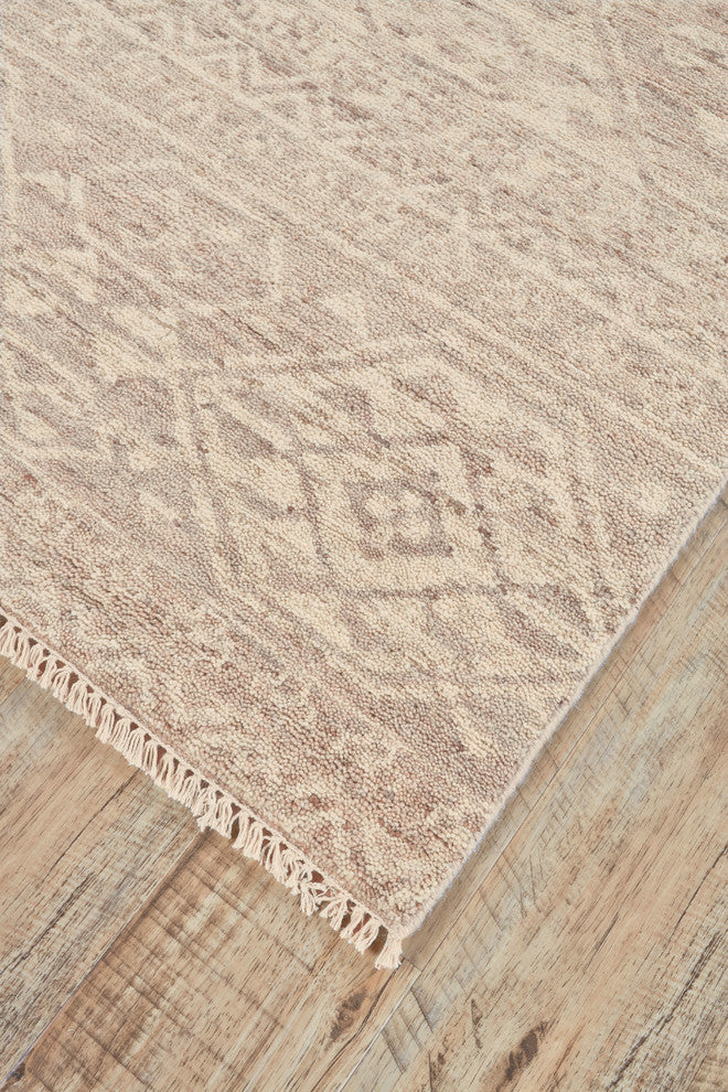 Weave & Wander Shadan Rug, Mushroom, 7'9"x9'9"