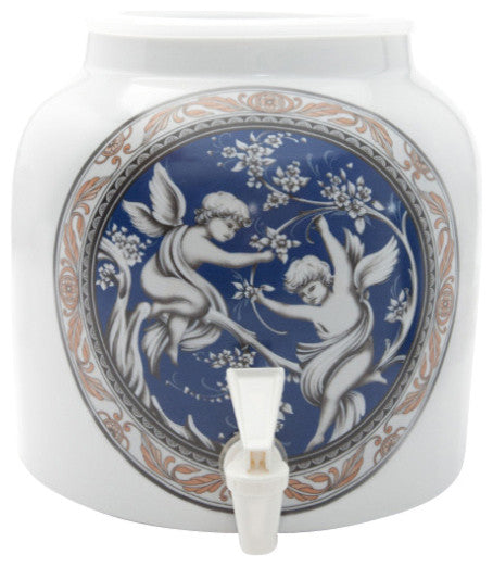 Goldwell Designs Blue Angels Design Water Dispenser Crock