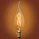 4-Pack Spiral Loop 40 Watt Edison Bulb, E12 Base