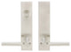 Sequoia Lever, Tubular Entry, Double Cylinder, Satin Stainless Steel