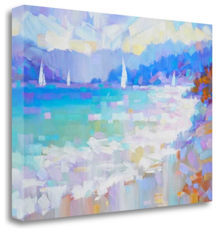 "Mediterraneo" By Alex Hook Krioutchkov, Giclee Print on Gallery Wrap Canvas