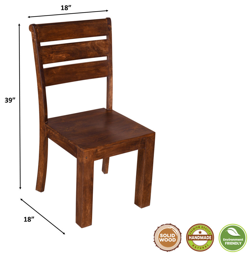 Noah 7-piece Solid Wood Dining Set