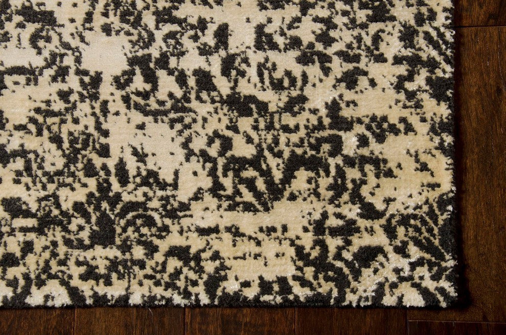 Calvin Klein Home Maya Labradorite Hematite Area Rug By Nourison, 2'3"x8'