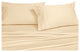 Attached Soft Microfiber Waterbed Sheet Set, Ivory, Queen