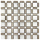 Metropolitan Blend Mosaic Tile, 12"x12", Set of 50