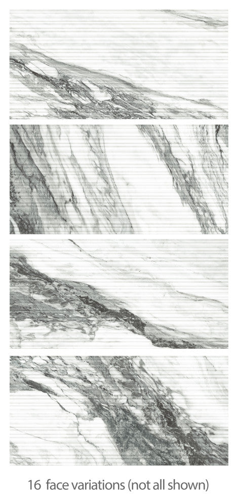 Touche Pleated Deco Zebre Porcelain Floor/Wall Tile