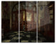 "Abandoned Interior" Painting Metal Wall Art, 3 Panels, 36"x28"