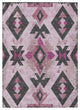 Machine Washable Indoor/Outdoor Chantille ACN1882 Pink 10' x 14' Rug