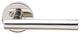Copenhagen Lever Half Passage, Right Hand, Polished Stainless Steel, 2-3/4"