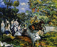 Paul Cezanne Legendery Scene - 20" x 25" Premium Canvas Print