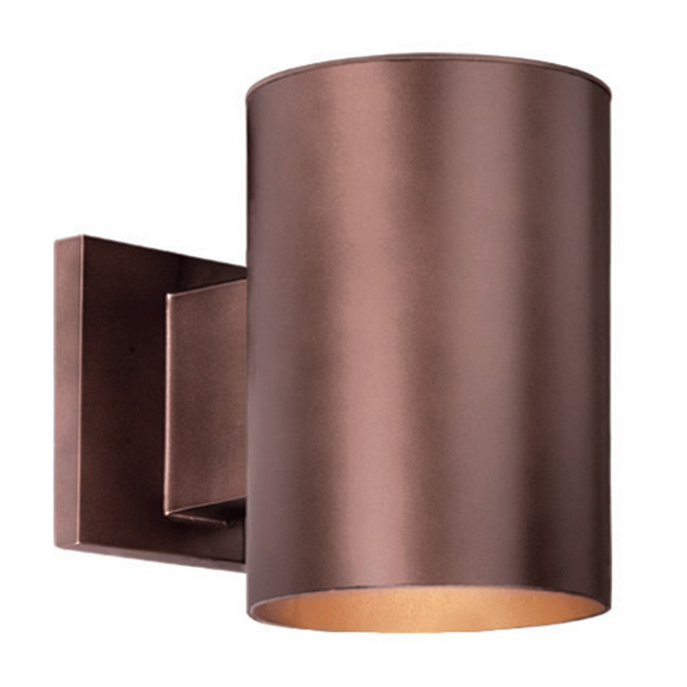 Chiasso 5" Outdoor Wall Light, Bronze