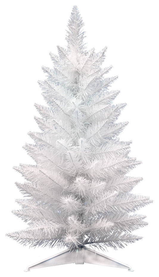 Vickerman 30" x 17" Sparkle White Spr Pencil 100Tp - A104030
