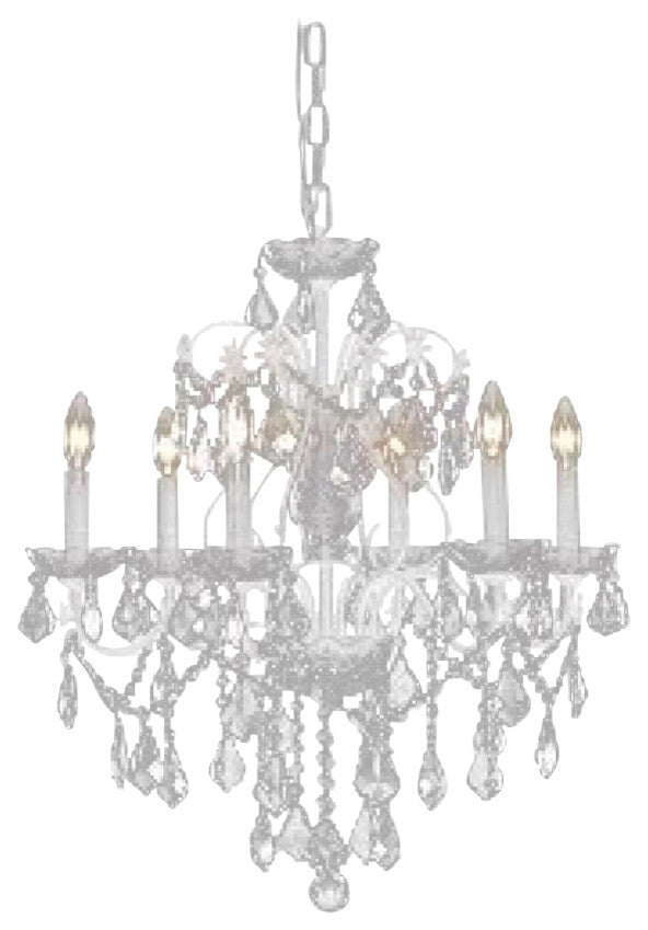 Elegant St. Francis Dining Room Light, Dark Bronze Finish With Royal Cut Crystal