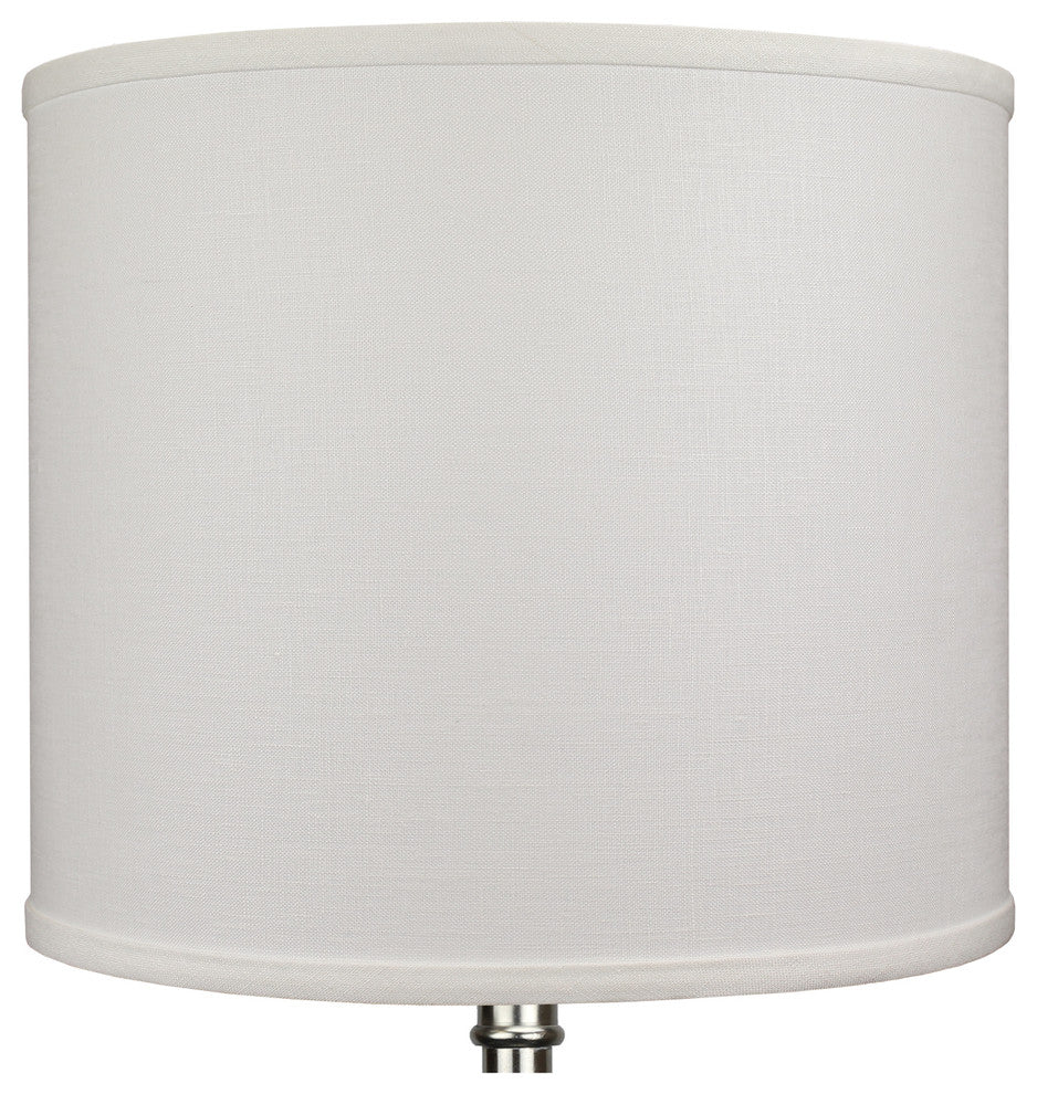 Fenchel Shades, 14"x14"x12" Spider Attachment Drum Lamp Shade, Deisgner