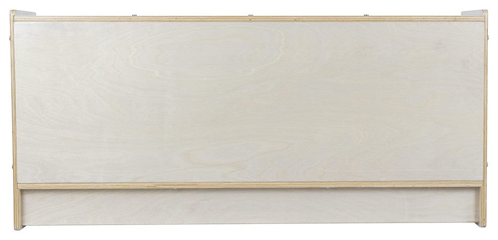 10 Section Wood Cubbies Storage, Lime Green Bins, Wall Hanging Organizer