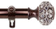 Bailey 1" Curtain Rod, Bronze, 160-240"