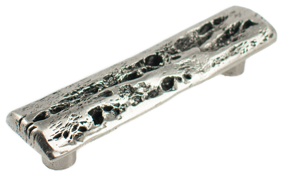 Cholla Pewter Cabinet Hardware Pull Hawk Hill Hardware, Polished Pewter