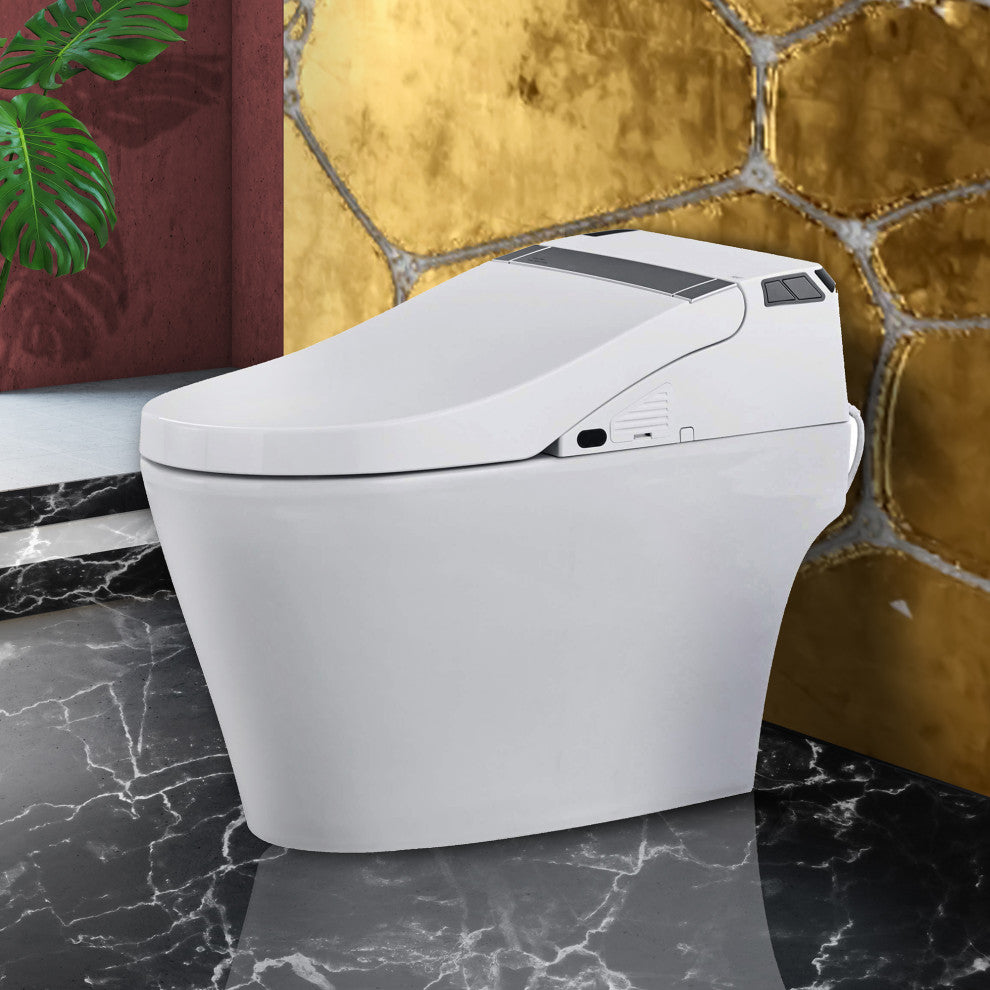 Fine Fixtures Elongated One Piece Smart Toilet and Bidet