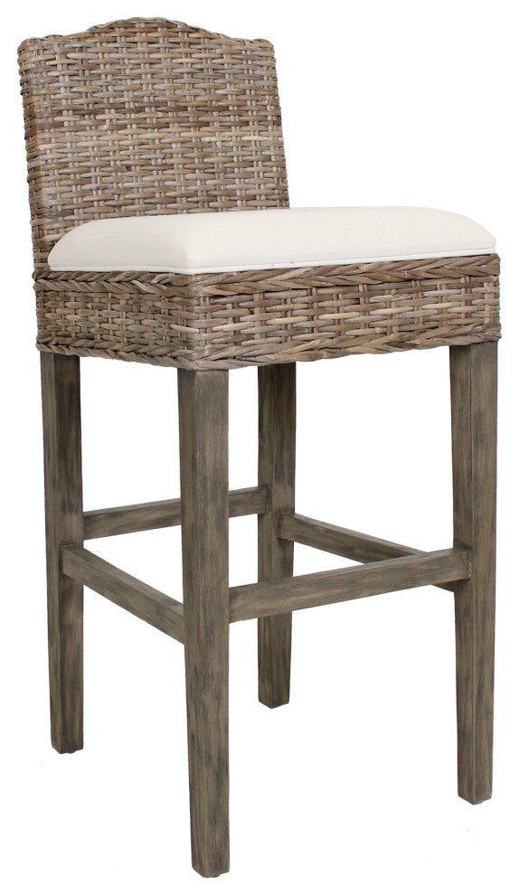 East at Main Nisha Rattan Bar Stool