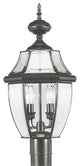 Monterey Outdoor Post Head, Black