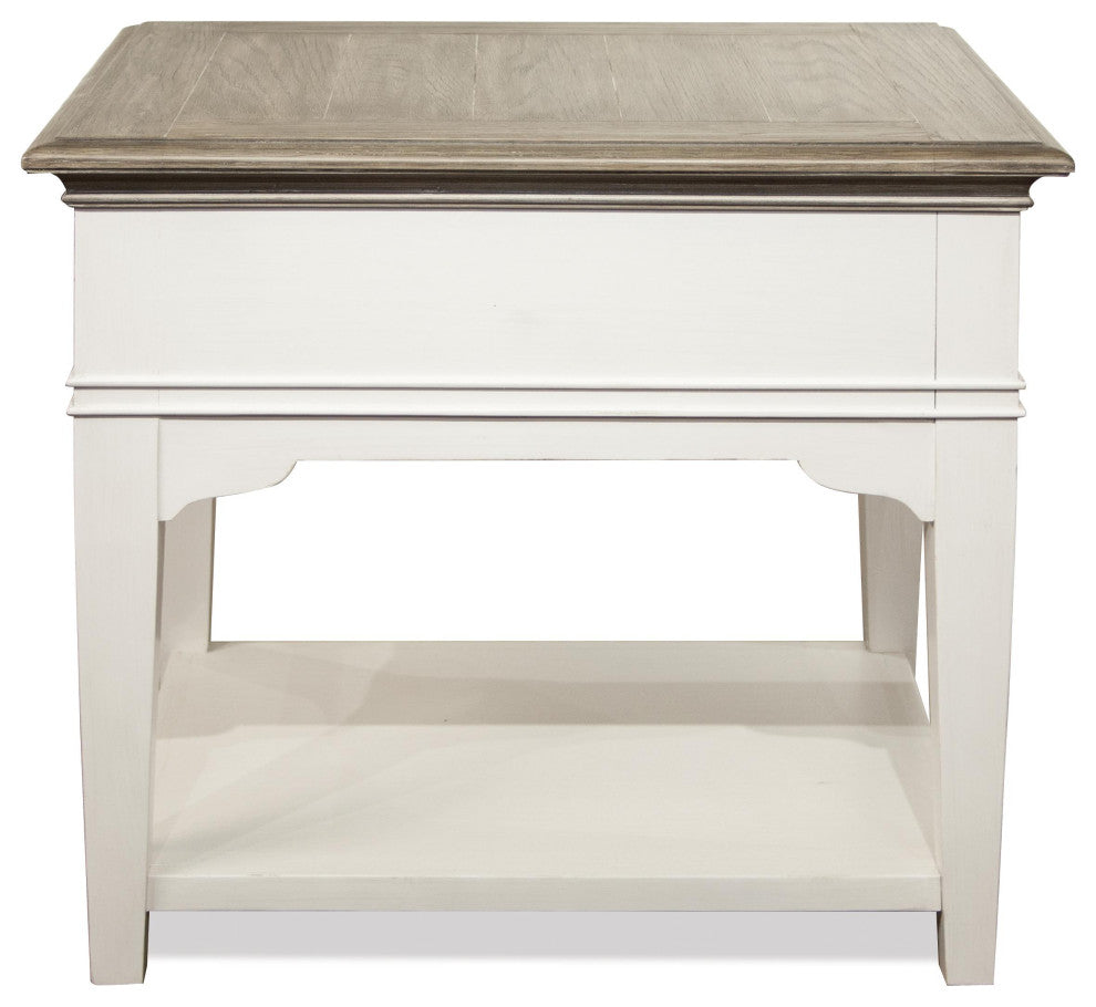 Riverside Furniture Myra Leg Side Table
