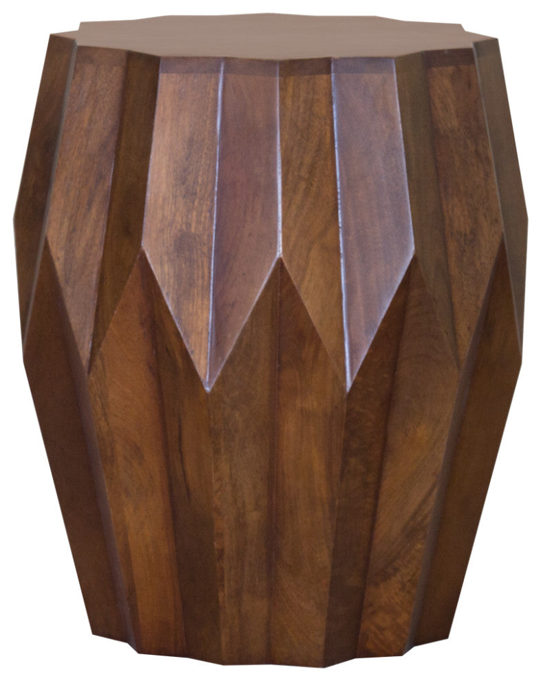 Chantel End Table Brown, Brown