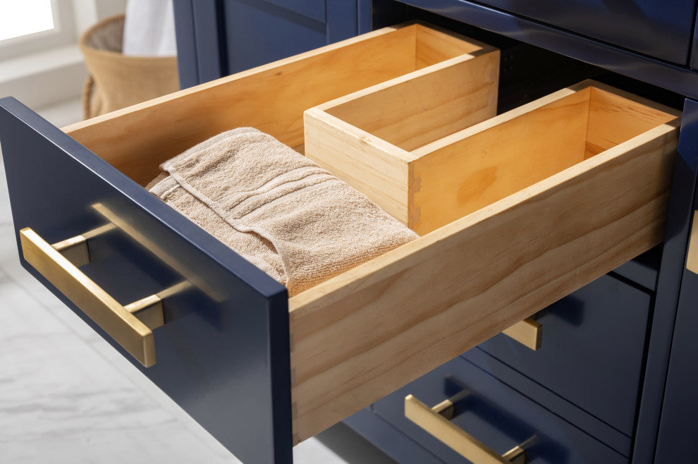 Valentino 42" Single Vanity, Blue