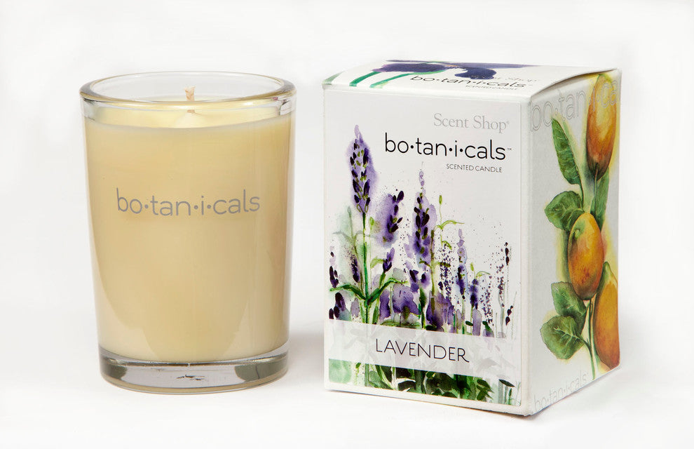 Botanical Candle, Lavender