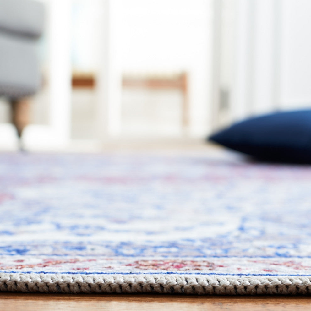 Safavieh Serapi SEP394 Rug Machine-Washable, Ivory/Red, 4'x6'