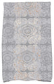 Patina Geometric Print Kitchen Towel, Gray