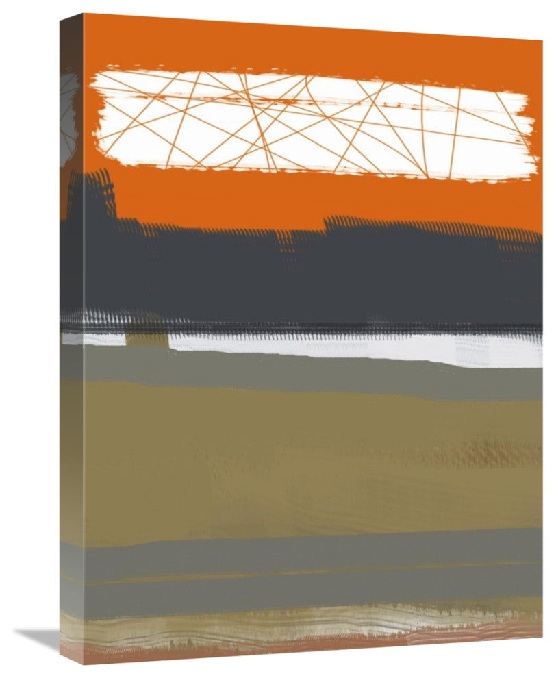 "Abstract Orange 1" Fine Art Print