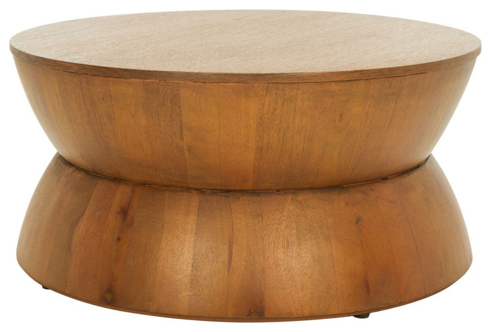 Safavieh Alecto Round Coffee Table, Natural