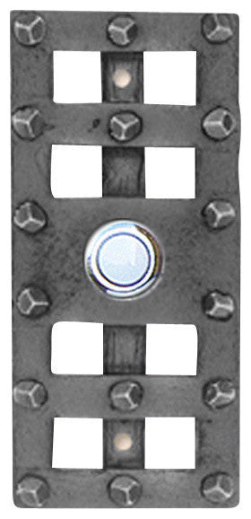 Medieval Bell Plate With Button, Satin