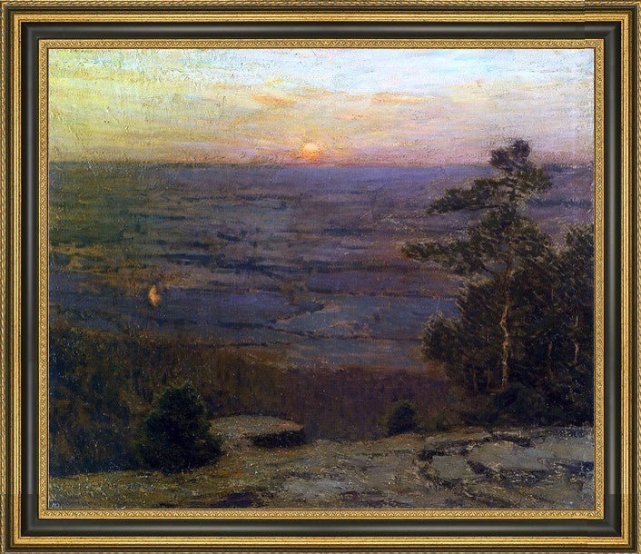 Charles Warren Eaton The Shawangunk Valley Framed Premium Canvas Print, 20"x25"