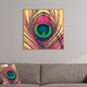 Deny Designs Shannon Clark Peacock 2 Framed Wall Art