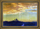 Albert Bierstadt Twilight over the Path Framed Premium Canvas Print, 16"x24"