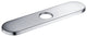 KIBI 10" Faucet Cover Faucet Cover KFC101, Chrome