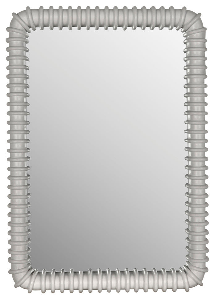 Toshi MIrror, Solid White