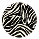 Andreas Zebra Trivet, 10" Round