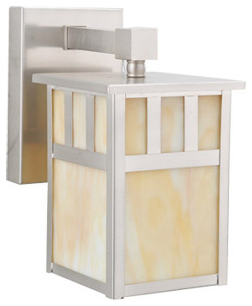 5 Wide Hyde Park Double Bar Mission Solid Mount Wall Sconce